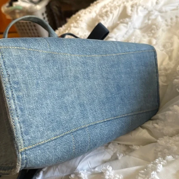 Coach Denim Blue Tote Bag - Picture 6 of 15